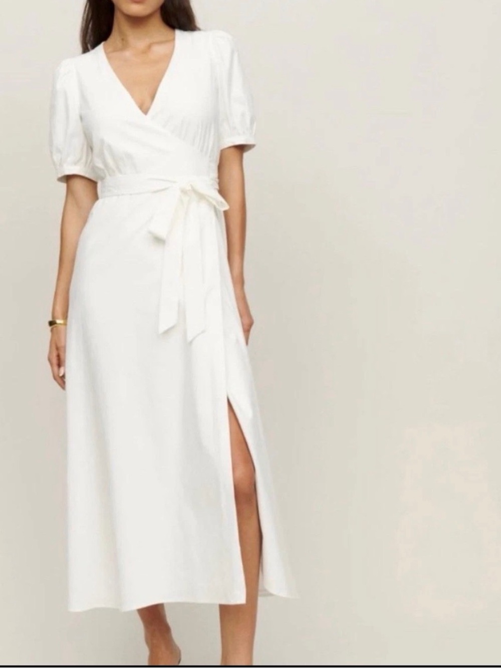 Reformation Kaelie Wrap Dress